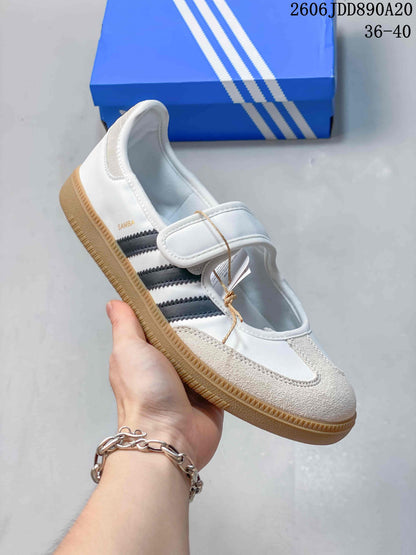 adidas Samba Jane Mary Jane Sneakers White JR1402