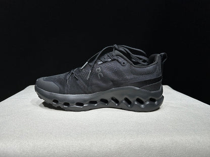 On Cloudsurfer Trail Black Trail Running Shoes