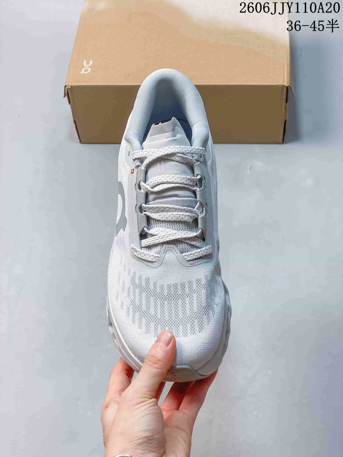 On Cloudmonster 3 White Low-Top Running Shoes