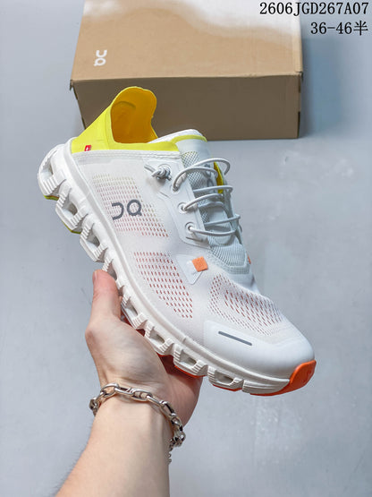 On Cloud 6 Coast Men's Sneakers White and Yellow 06JGD267A07