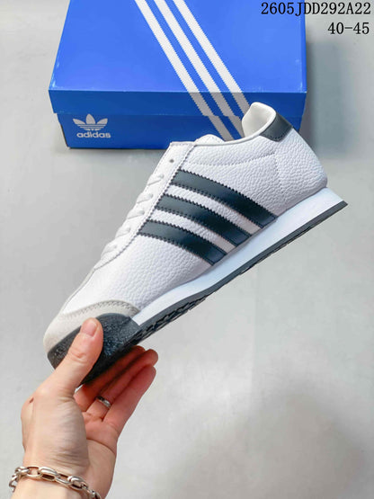 Adidas Samoa Low-Top Sneakers White and Black