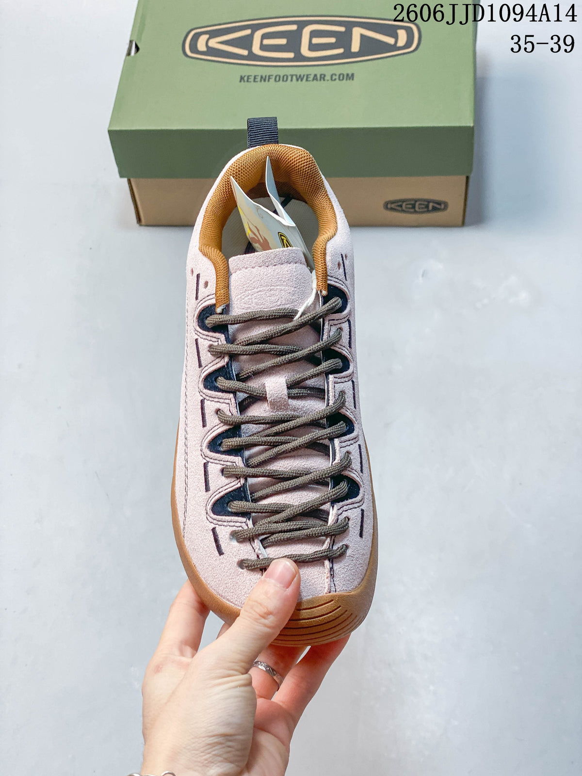 KEEN Jasper Low-Top Sneakers, Pink and Navy, 1022266