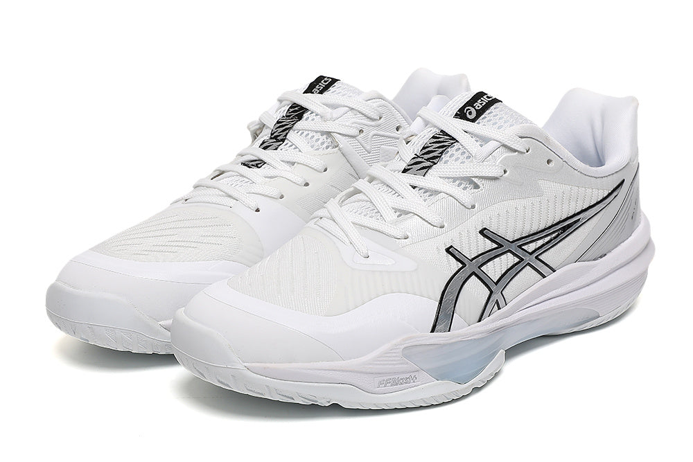 ASICS Sky Elite FF 3 White Silver Indoor Court Shoes
