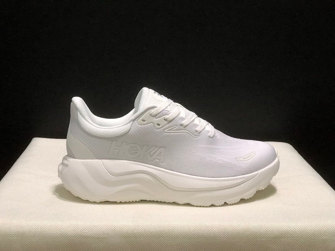 HOKA Arahi 8 White Running Sneakers