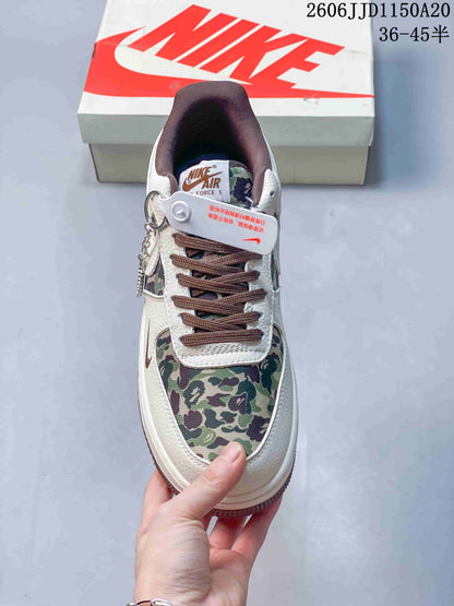Nike Air Force 1 ’07 Low White Camo Sneakers