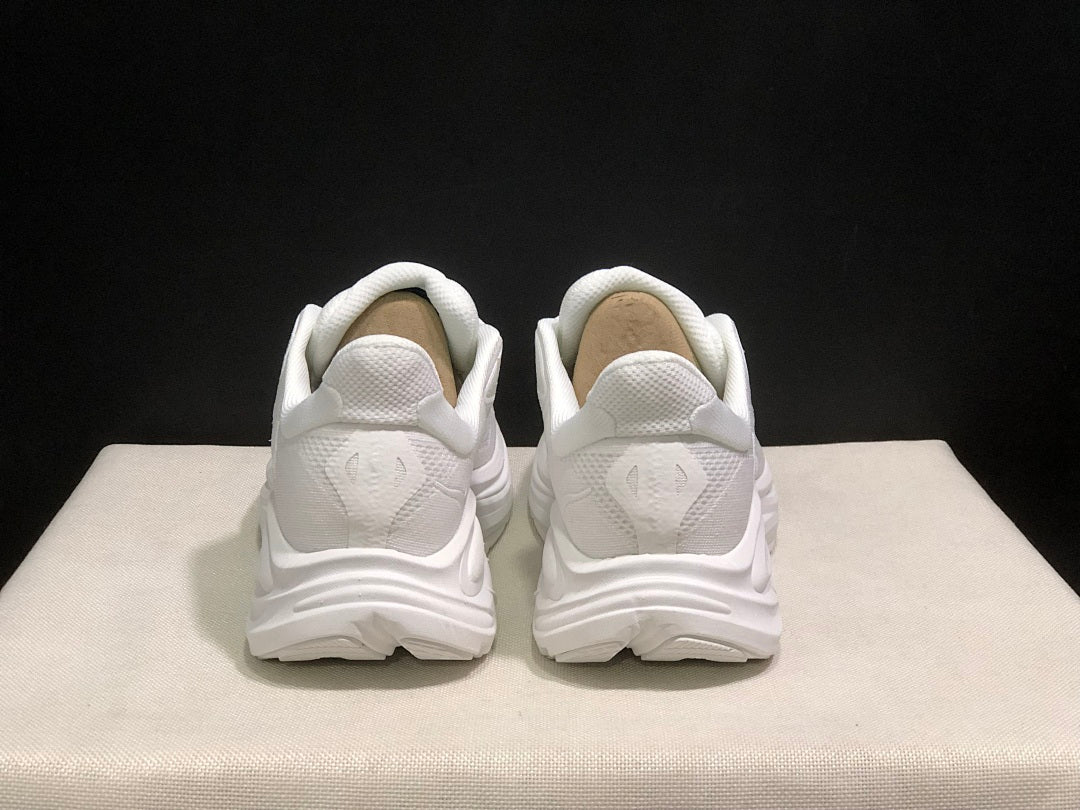 HOKA Clifton 10 White Running Shoes
