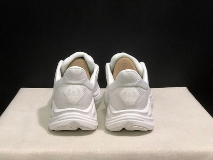 HOKA Clifton 10 White Running Shoes