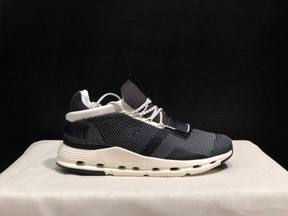 On Cloudnova 1 Sneakers in Black and White