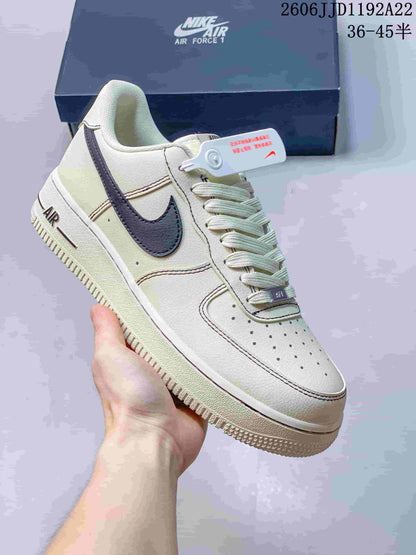 Nike Air Force 1 ’07 Low Porcelain Blue and White Sneakers