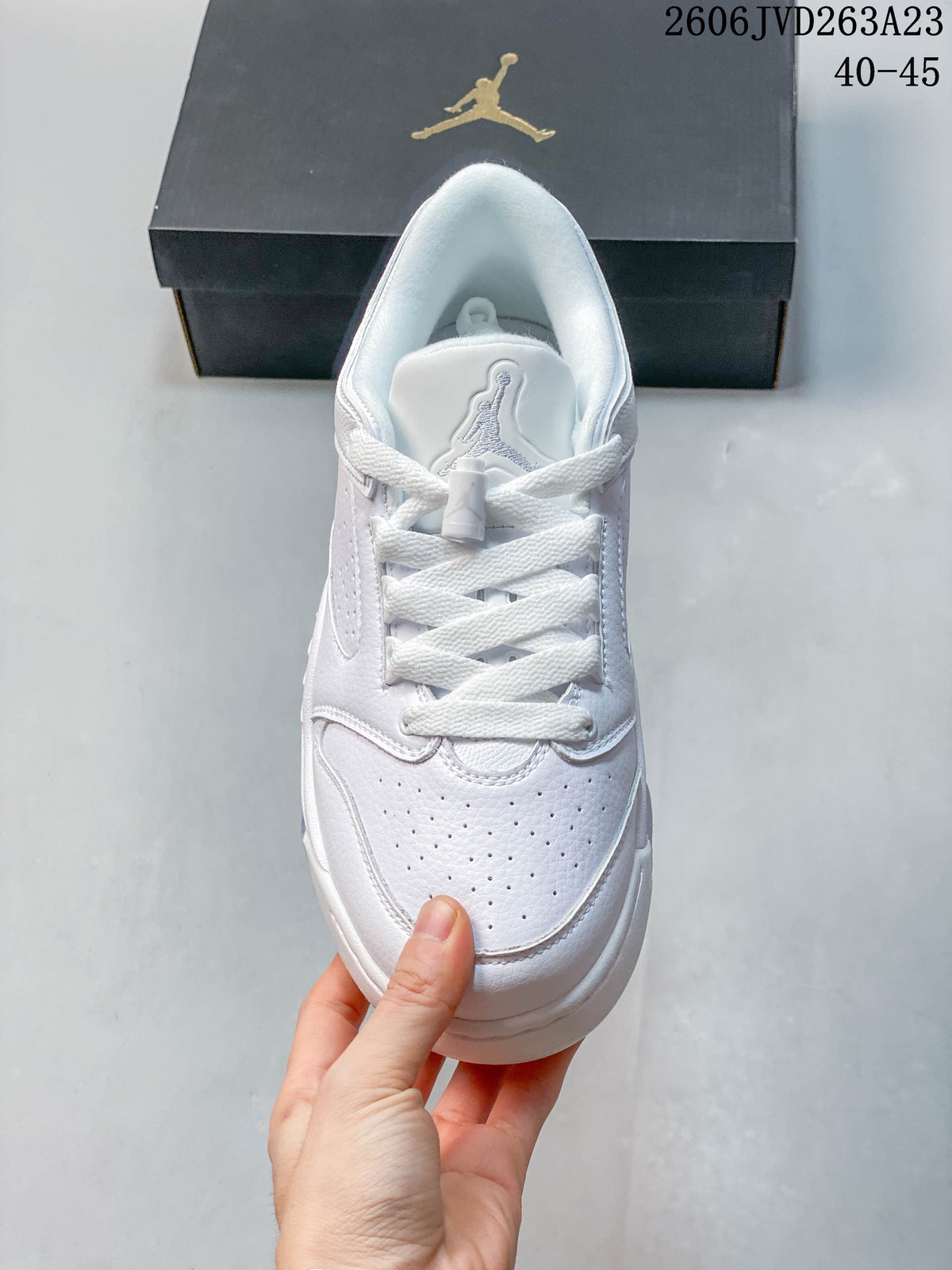 Jordan Sixty Plus Low White Basketball Shoes IH2047-101