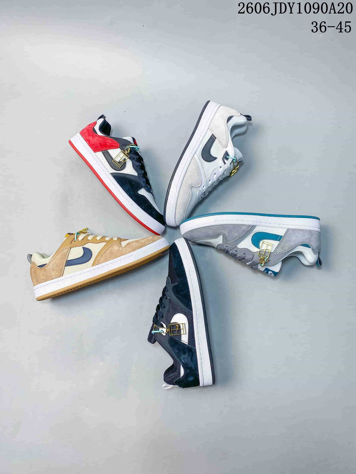 Nike SB Alleyoop Low-Top Skate Shoes, Multicolor