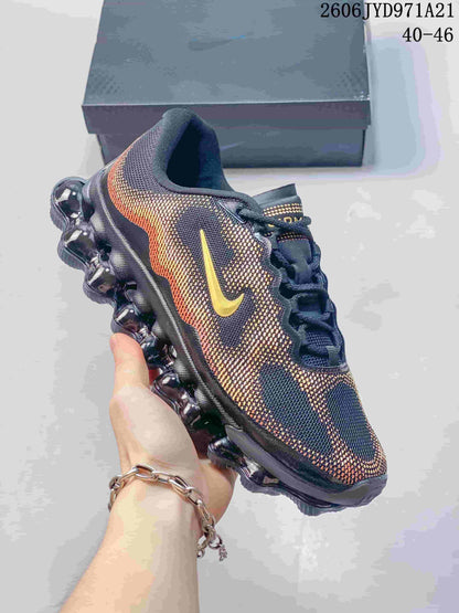 Nike Air Liquid Max Running Shoes in Black and Gold