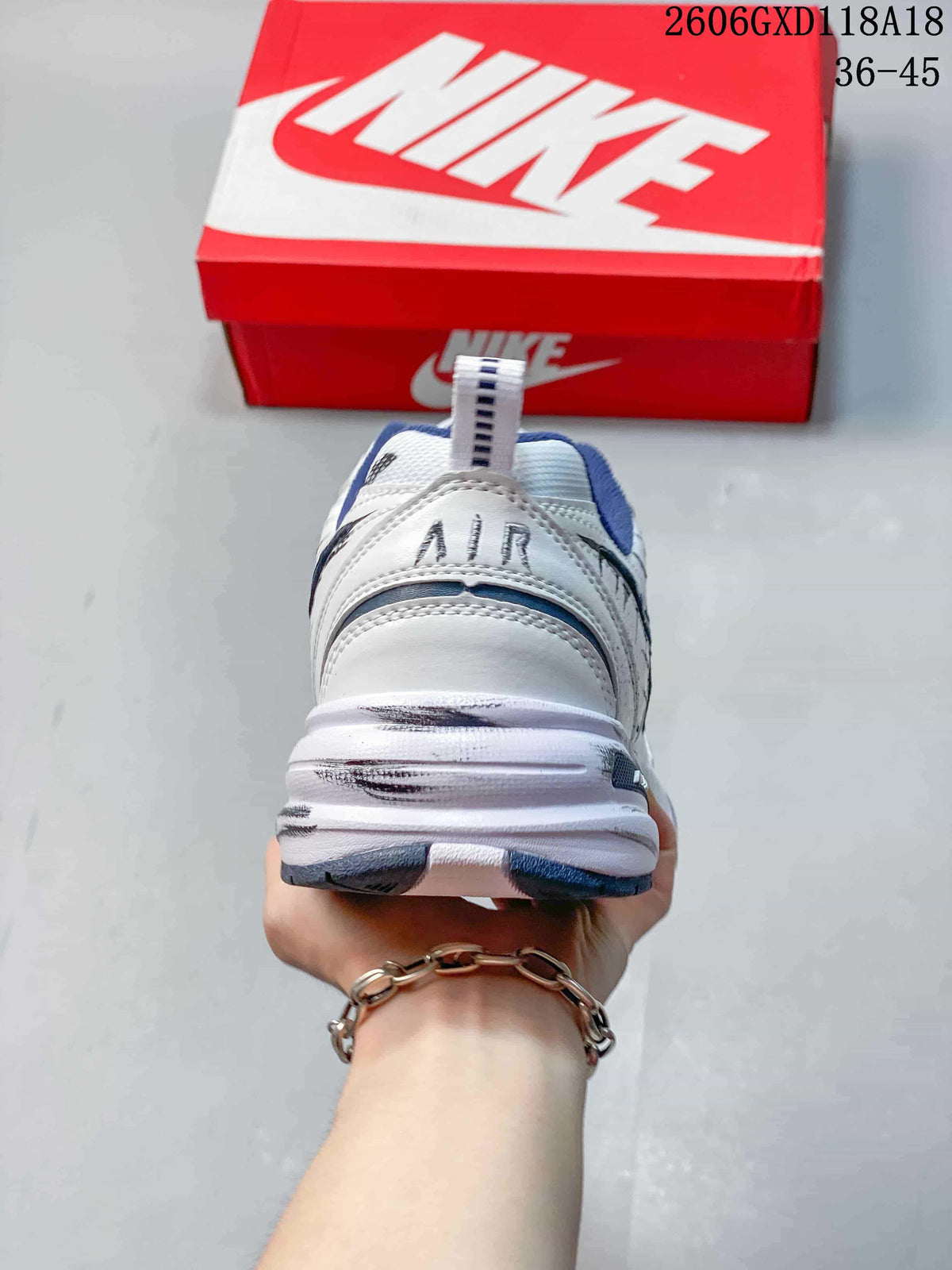 Nike Air Monarch IV DIY Tekno Sneakers 415445-102