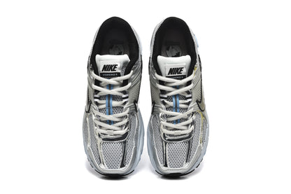 Nike Vomero 5 Silver and Light Blue Sneakers