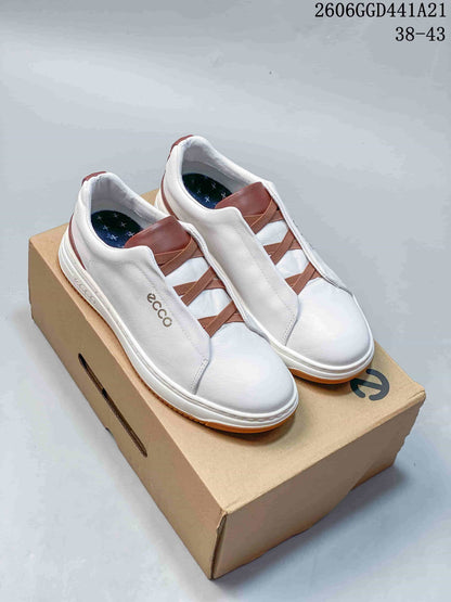 ECCO Casual Sneakers in Navy or White, Style 2606GGD441A21