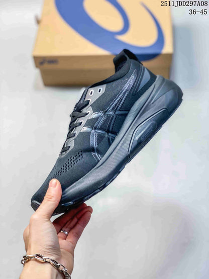 ASICS GEL-KAYANO Black Running Sneakers 2511JDD297A08