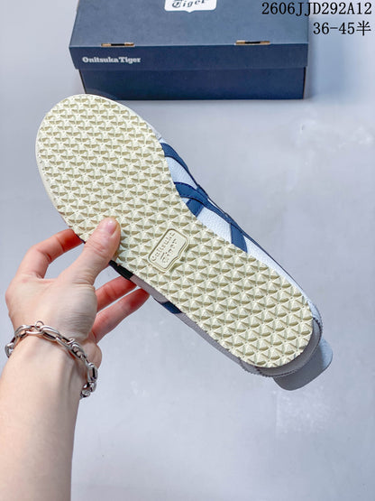 Onitsuka Tiger Mexico 66 Deluxe White Navy Sneakers