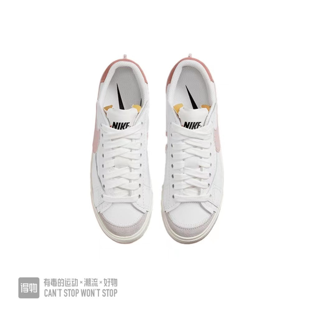 Nike Blazer Low 07 White Pink Sneakers