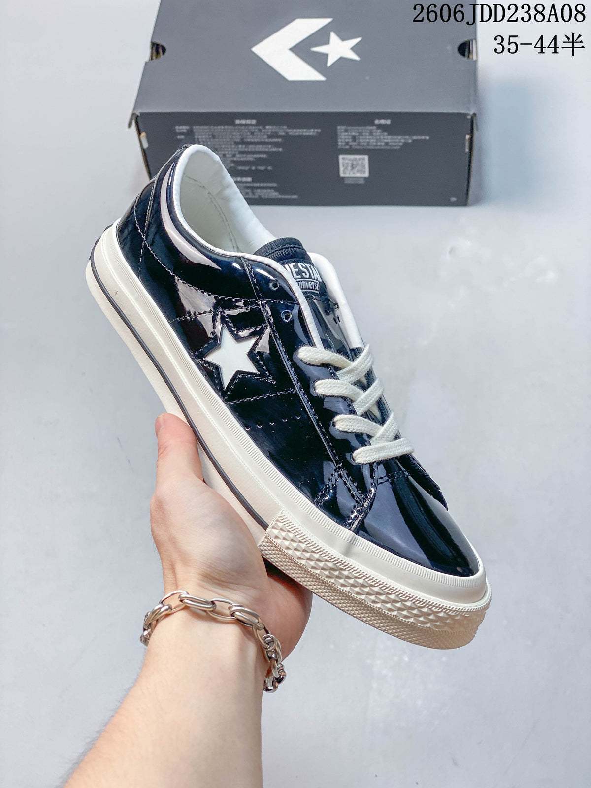 Converse One Star Low-Top Sneakers, Navy, 2606JDD238A08
