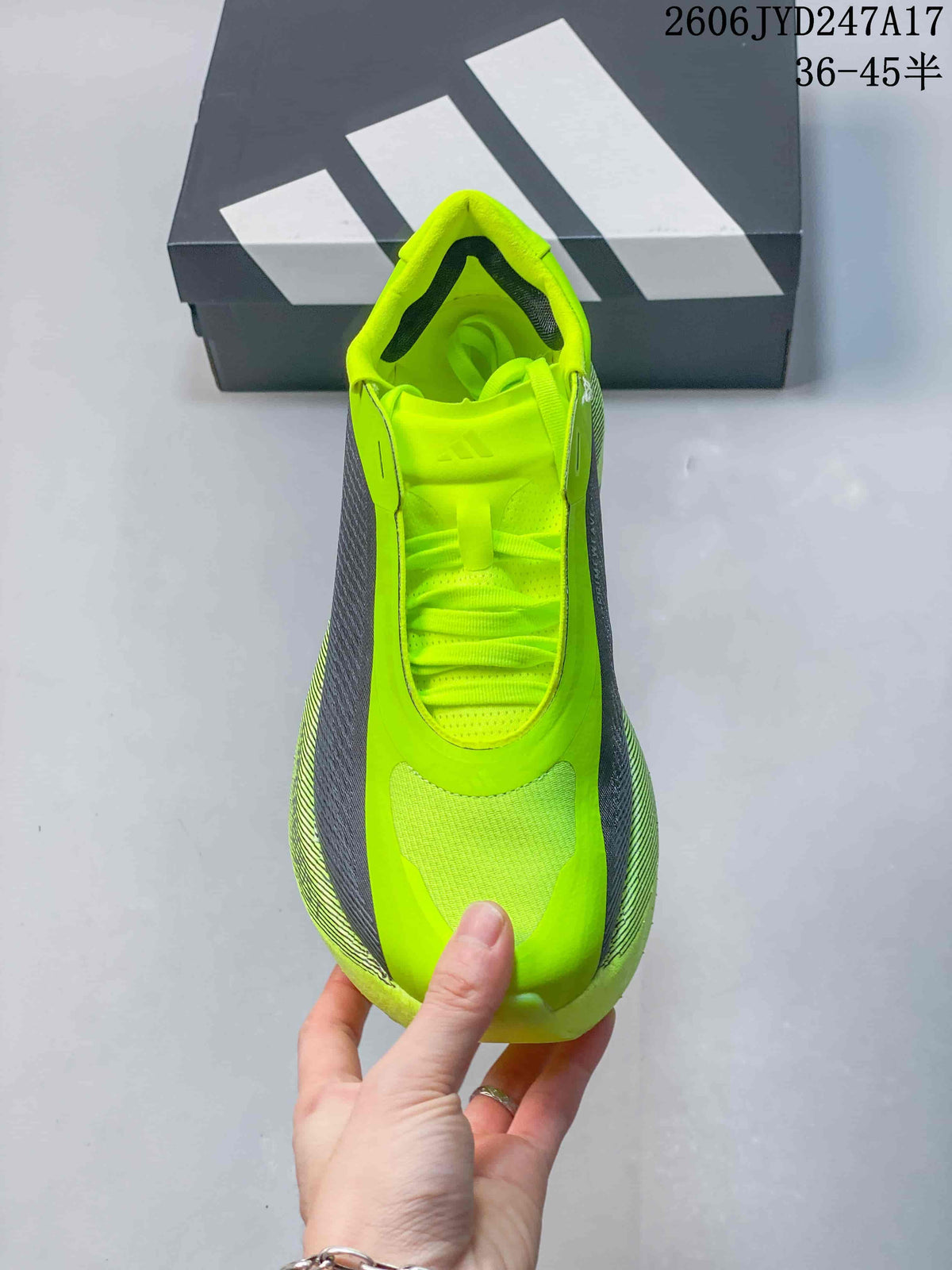 Adidas Hyperboost Edge M Sneakers – Neon Yellow and Gray