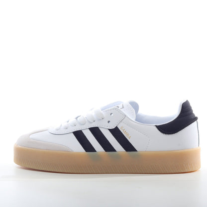 Adidas Samba Platform Sneakers White Black Gum