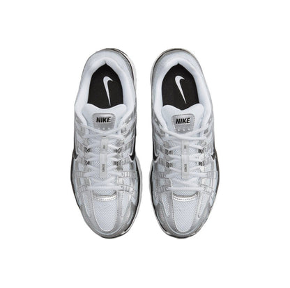 Nike P-6000 Silver Retro-Style Sneakers FD9876-101