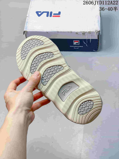 FILA Mars Chunky Sneakers, White and Grey, 612520ASUOI