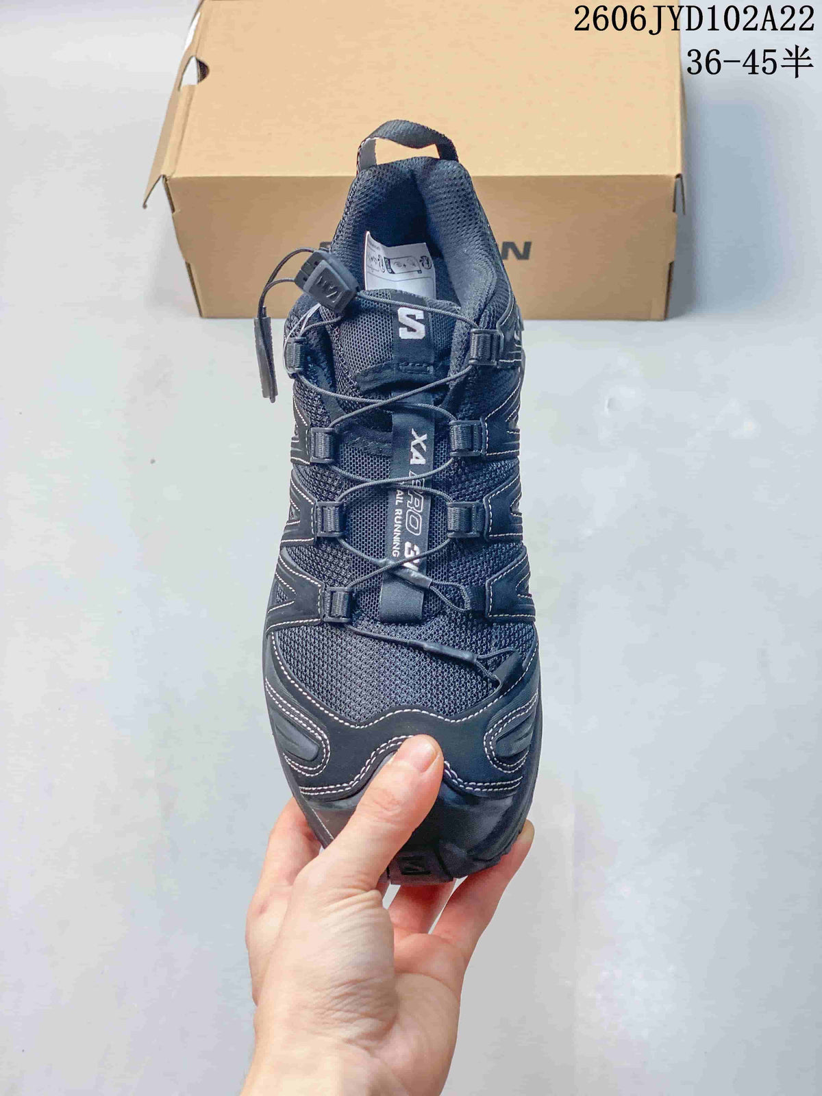 Salomon XA Pro 3D Low-Top Trail Running Shoes, Dark Gray