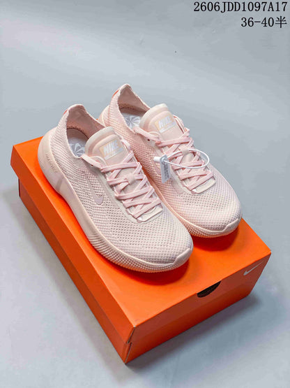 Nike Free 2025 Pink Knit Low-Top Running Shoes