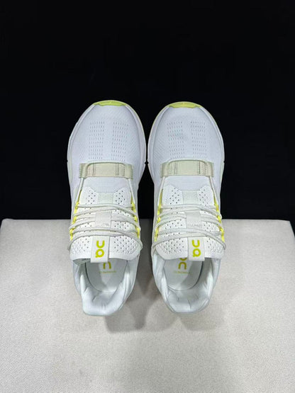 On Cloudnova 2 Sneakers White and Lime