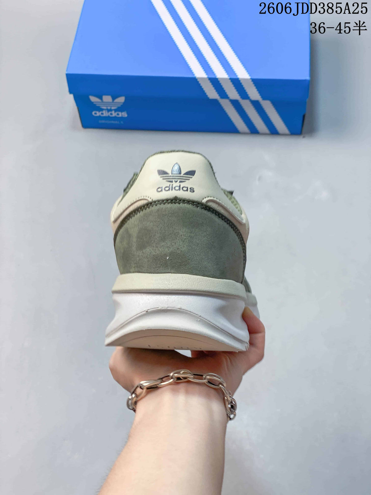adidas SL 72 Retro Running Sneakers in Sage Green