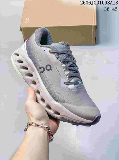 On Cloudmonster 3 Running Shoes in Gray