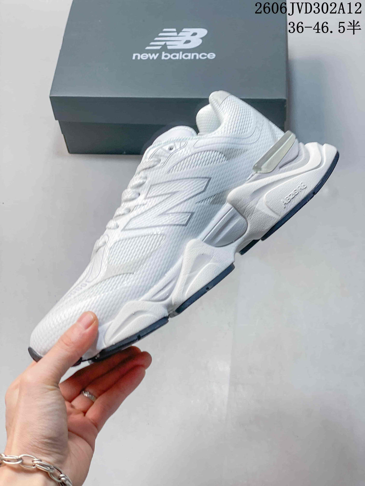 New Balance 9060 White Lifestyle Sneakers