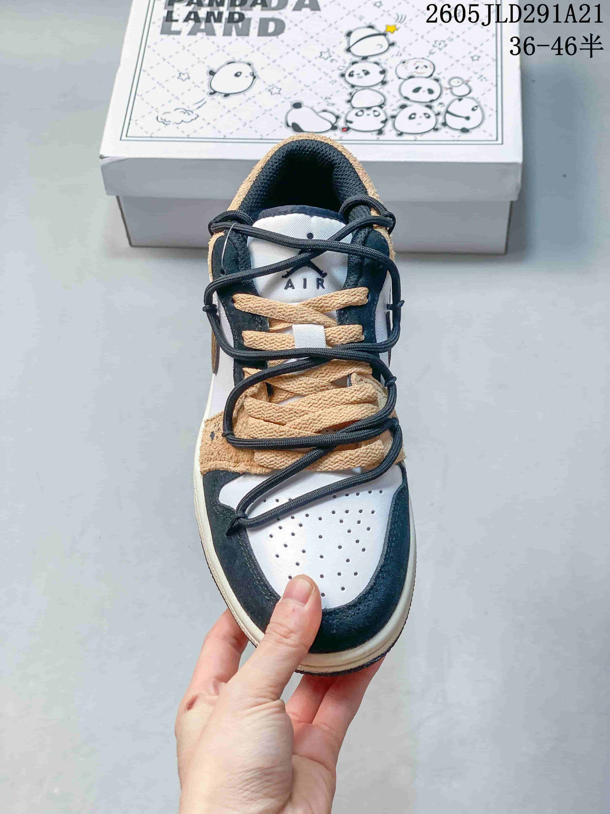 Nike Air Jordan 1 Low Panda Land Sneakers