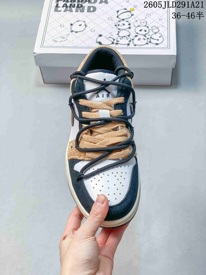 Nike Air Jordan 1 Low Panda Land Sneakers