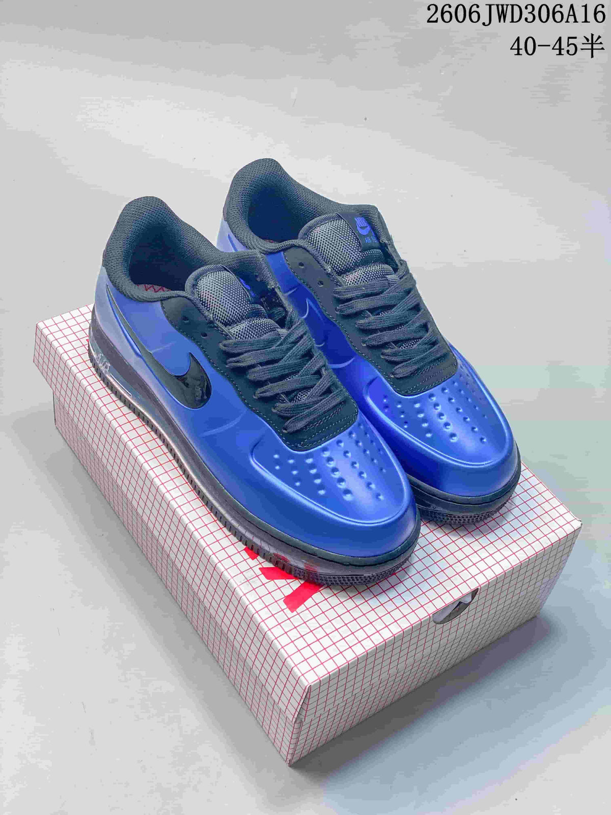 Nike Air Force 1 Posite Fl Max Qx Low Sneakers, Blue