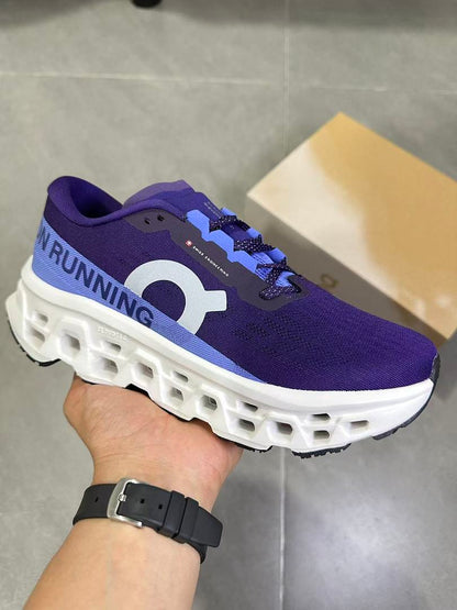 On Running Cloudmonster 2 Sneakers, Purple and Blue