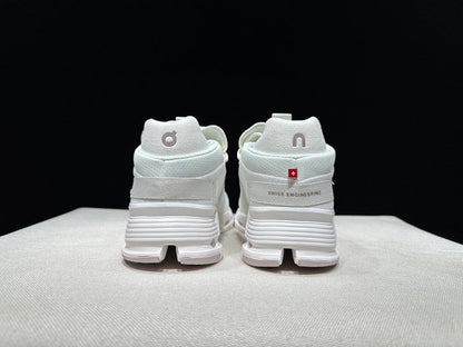 On Cloudnova 2 Sneakers, White and Orchid