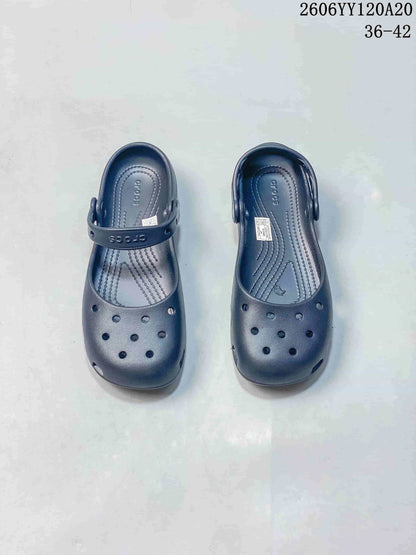 Crocs Classic Clog-Style Mary Jane in Navy