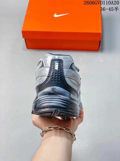 Nike Initiator Low-Top Sneakers in Silver and Black