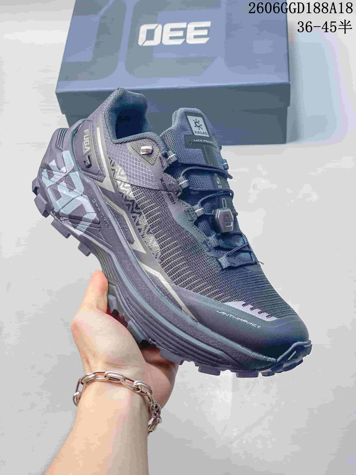KAILAS FUGA EX330 2 Trail Running Shoes, Gray, 06GGD188A18