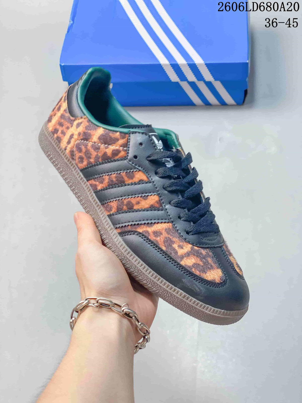 Adidas Samba OG Patterned Low-Top Sneakers