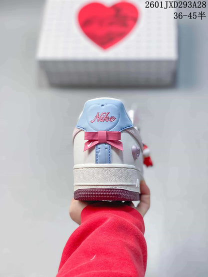 Nike Air Force 1 ’07 Low White Pink Sneakers