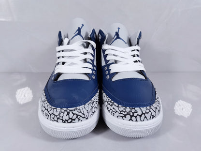 Jordan Air Jordan 3 Retro Sneakers in Blue and Grey