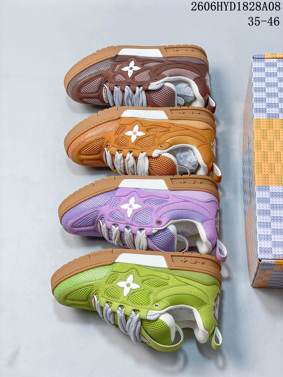 Louis Vuitton LV Trainer Low-Top Sneakers