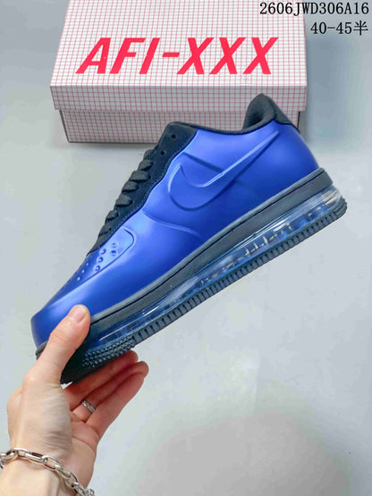 Nike Air Force 1 Posite Fl Max Qx Low Sneakers, Blue