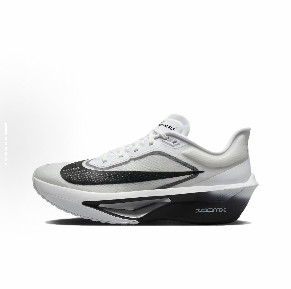 Nike Zoom Fly 6 Running Shoes White Grey Black FN8454-100