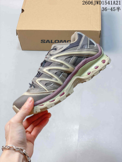 Salomon XT-Quest ADV Trail Shoes, Gray and Mauve