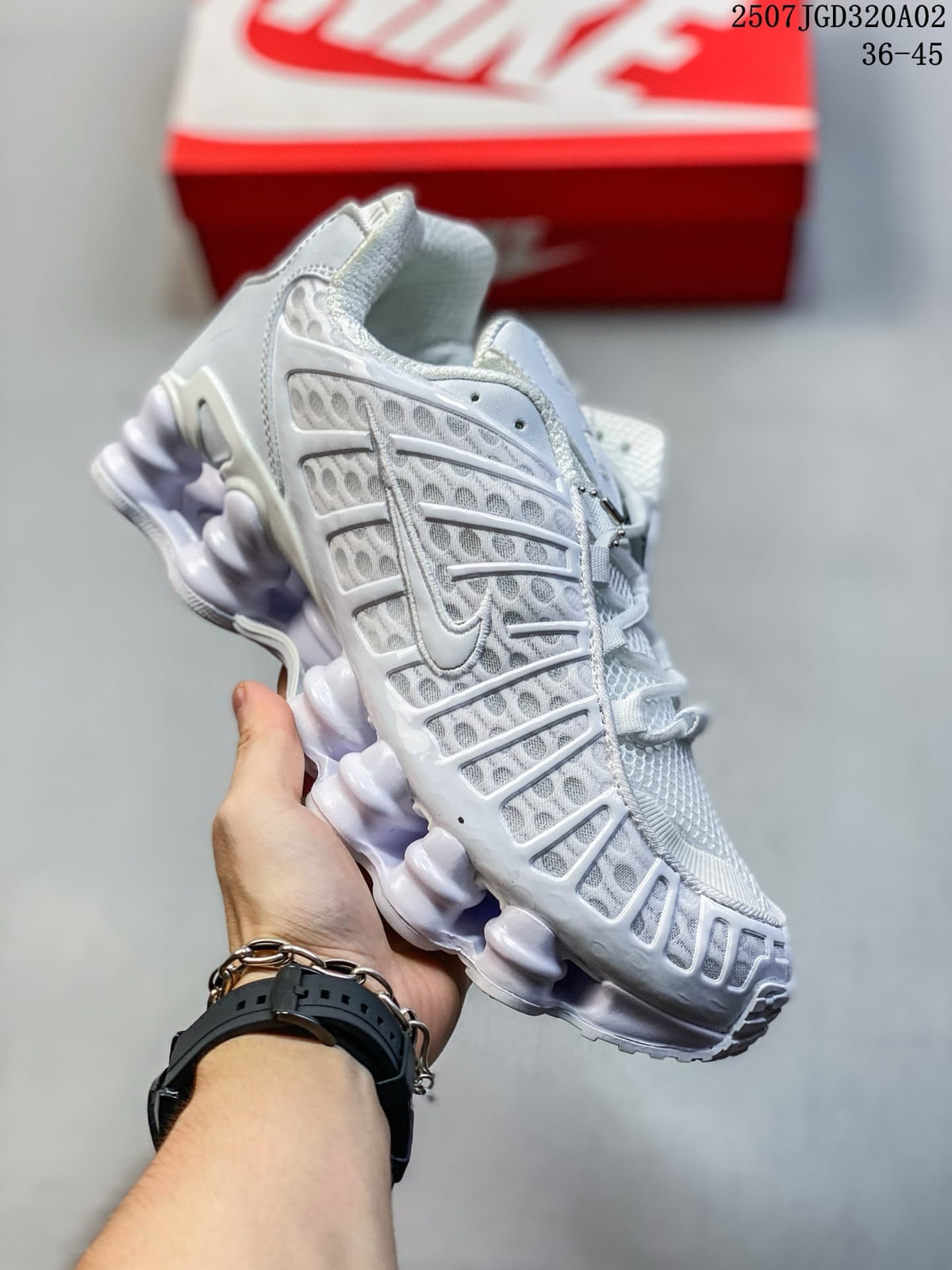 Nike Shox TL White Sneakers