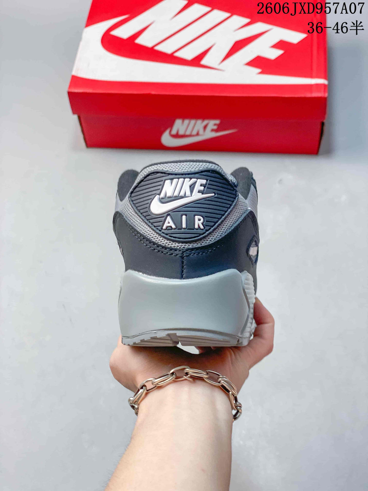 Nike Air Max 90 Sneakers in Navy and Gray